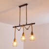 Bangui Pendant Light brown, black, 3-light sources