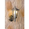Moskau outdoor wall light stainless steel, transparent, clear, 1-light source