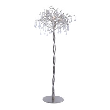 Paul Neuhaus lights ICICLE ground light, floor lamp Stainless steel color, 5-light sources
