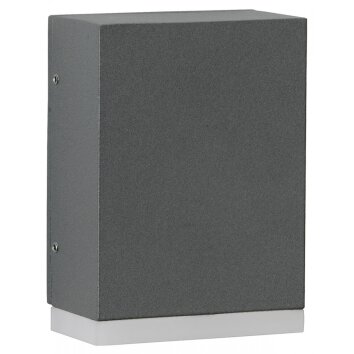 Albert 325 outdoor wall light LED anthracite, 1-light source