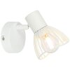 Brilliant Elhi Wall Spotlight white, 1-light source