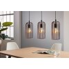 Eglo ROCCAMENA Pendant Light copper, black, 3-light sources