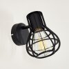 Gainesville Wall Light black, 1-light source