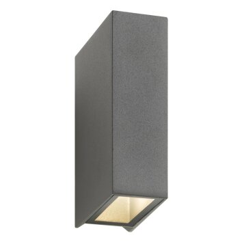 LCD LINGEN Outdoor Wall Light LED, 2-light sources