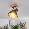 SVANFOLK Ceiling Light brown, black, 1-light source