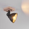SVANFOLK Ceiling Light brown, black, 1-light source