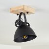 SVANFOLK Ceiling Light brown, black, 1-light source