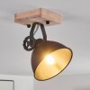 SVANFOLK Ceiling Light brown, black, 1-light source