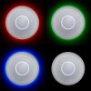 Brilliant LUCIAN Ceiling Light LED white, 1-light source, Remote control, Colour changer