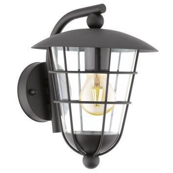 Eglo PULFERO Wall Light black, 1-light source