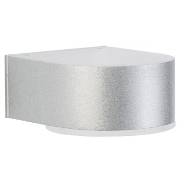 Albert 233 outdoor wall light LED silver, 1-light source