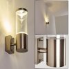 Noreaz Outdoor Wall Light chrome, 1-light source