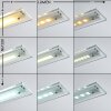 Junsele Pendant Light LED matt nickel, 3-light sources