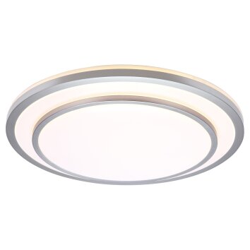 Brilliant LUCIANO Wall and Ceiling Light LED aluminium, 1-light source