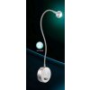 Globo SERPENT wall light LED chrome, matt nickel, 1-light source
