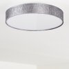 Liared Ceiling light LED matt nickel, 1-light source