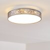 Liared Ceiling light LED matt nickel, 1-light source