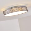 Liared Ceiling light LED matt nickel, 1-light source