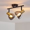 Mariefred Ceiling Light black, 2-light sources