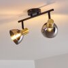Mariefred Ceiling Light black, 2-light sources