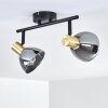 Mariefred Ceiling Light black, 2-light sources