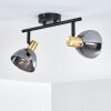 Mariefred Ceiling Light black, 2-light sources