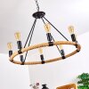 RIEKJE Pendant Light brown, black, 8-light sources
