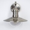 Broni outdoor wall light stainless steel, 1-light source