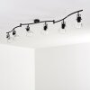 Bois Ceiling Light black, 6-light sources