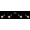 Globo XARA I Spotlight black, 4-light sources