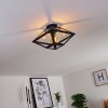 MORAIRA Ceiling Light black, 1-light source