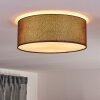 NIJMEGEN Ceiling Light brown, white, 3-light sources