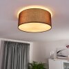 NIJMEGEN Ceiling Light brown, white, 3-light sources