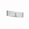 Ideal Lux CLIP Wall Light chrome, 2-light sources