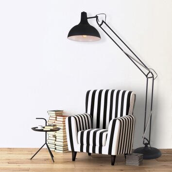 Steinhauer MEXLITE Floor Lamp black, 1-light source