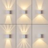 MAPUTO Outdoor Wall Light LED white, 2-light sources