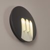 SILVSO Outdoor Wall Light LED anthracite, 3-light sources