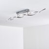 Dundas ceiling light LED stainless steel, 2-light sources