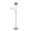 Trio CHRIS floor lamp LED chrome, 1-light source