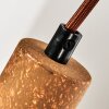 Pendant Light Gondo rust-coloured, 3-light sources