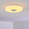 Athlone Ceiling Light LED white, 2-light sources, Remote control, Colour changer