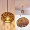 KEMER Pendant Light rust-coloured, 1-light source