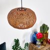 KEMER Pendant Light rust-coloured, 1-light source