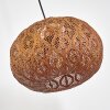 KEMER Pendant Light rust-coloured, 1-light source