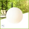 Brilliant GARDEN globe light white, 1-light source