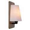 Lucide IDAHO Wall Light Dark wood, 1-light source