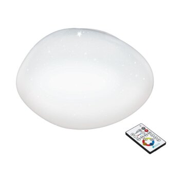 Eglo SILERAS Ceiling Light LED white, 1-light source, Remote control