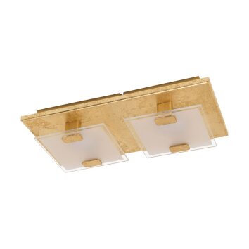 Eglo VICARO Ceiling Light LED gold, 2-light sources