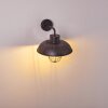 Steinberg Outdoor Wall Light rust-coloured, black, 1-light source