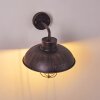 Steinberg Outdoor Wall Light rust-coloured, black, 1-light source